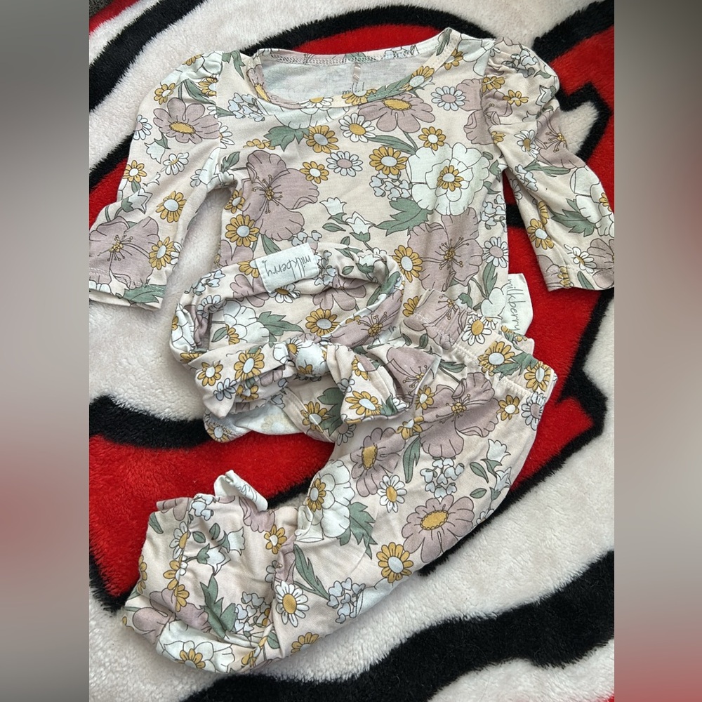 Milkberry Bamboo outfit